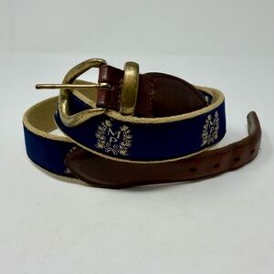YRI Men’s Myers Park Country Club Ribbon Belt Size 36
